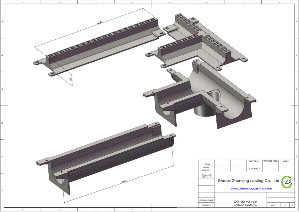 Rainwater Harvesting System with Manhole covers and channel grates 3