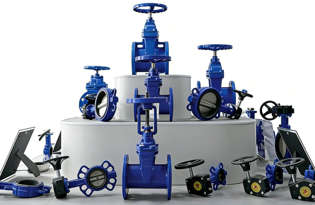 cast iron valve, cast steel valve, industrial valve, pipe valve, water valve, gate valve, globe valve, check valve, ball valve, butterfly valve